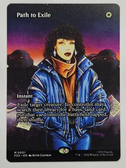 Magic: The Gathering PZA M 0001 Path to Exile (Borderless) TMNT - Image 1