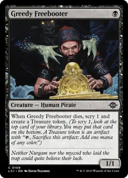 Greedy Freebooter (LCI-109) - common - Foil Near Mint - Image 1