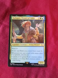 Radagast, Wizard of Wilds 0066 Non Foil Rare LOTR Commander MTG Near Mint - Image 1