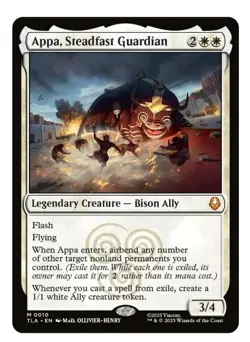 1x MTG Appa, Steadfast Guardian - Avatar The Mythic! NM Mint - Image 1