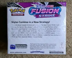 Pokemon TCG: Sword & Shield Fusion Strike Booster Box Sealed - 36 Packs! New! 🔥 - Image 2