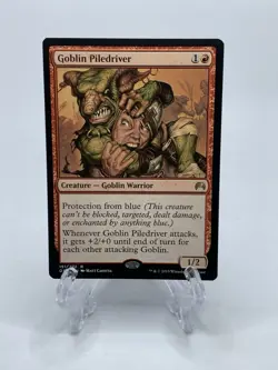 Goblin Piledriver - Magic Origins - MTG - Rare - Magic The Gathering - Image 1