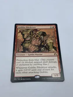 Goblin Piledriver - Magic Origins - MTG - Rare - Magic The Gathering - Image 2