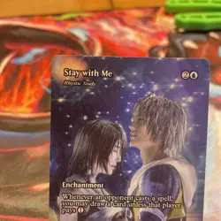 Stay with Me - Rhystic Study (Showcase) Final Fantasy: Through the Ages Regular - Image 3