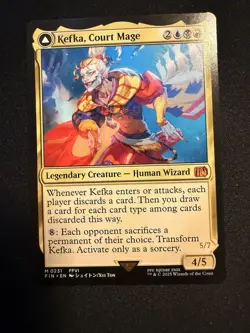 Kefka, Court Mage Kefka, Ruler of Ruin MTG - Image 1