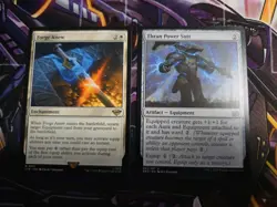 Forge Anew + Thran Power Suit + Flicker wisp + Ring of Valkas EDH Lot Mint Cube - Image 2