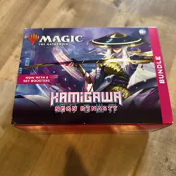 Magic The Gathering Kamigawa Neon Dynasty Bundle 8 Set Boosters + Accessories 195166103143 - Image 1