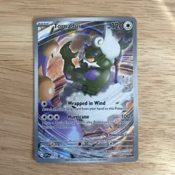 Tornadus SVP 210 White Flare Pokemon Center Stamped Black Star Promo Holo Mint - Image 1