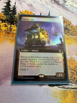Turtle Van - Foil - Extended Art Teenage Mutant Ninja Turtles MTG - Image 2