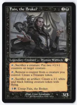 Fain, the Broker (Retro Frame) R Commander: The Brothers' War 105 NM - Image 1