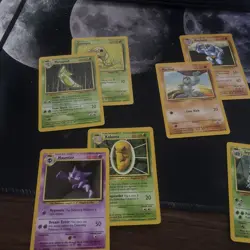 Pokemon TCG Base Set 48 Card Lot Bulk Exactly As Pictured - Image 1