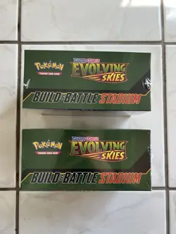 Pokemon SWSH Evolving Skies Build and Battle Stadium Sealed - Image 5