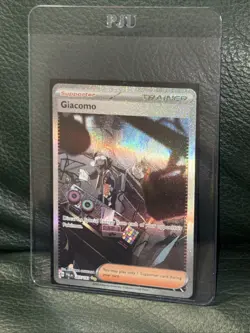 Giacomo 267/193 Paldea Evolved Special Illustration Rare Holo Pokemon 2023 NM - Image 1