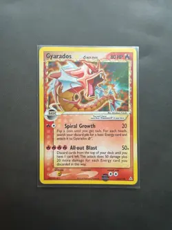 Gyrados Gold Star 102/110 Holon Phantoms Pokemon card - Image 1