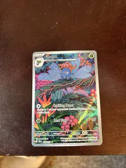 Pokemon TCG Gloom Illustration Rare Card Obsidian Flames 198/197 - Image 1