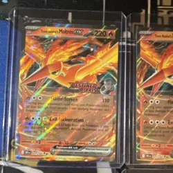 Pokemon EX Holo Lot 4x Team Rocket's Moltres Destined Rivals English Nintendo - Image 2