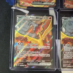Pokemon EX Holo Lot 4x Team Rocket's Moltres Destined Rivals English Nintendo - Image 3