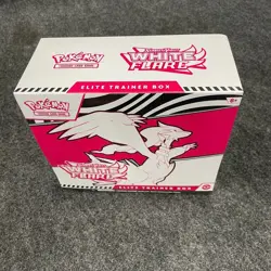 POKEMON TCG: Scarlet & Violet White Flare Elite Trainer Box, Sealed Box is Worn - Image 1