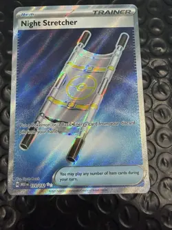 Pokemon TCG Night Stretcher 173/132 Me01: Mega Evolution Holo NM - Image 1