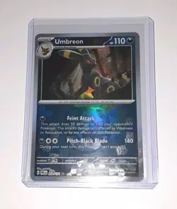 Pokemon TCG Umbreon Prismatic Evolutions Master Ball Reverse Holo 059/131 - Image 1