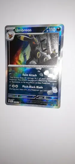 Pokemon TCG Umbreon Prismatic Evolutions Master Ball Reverse Holo 059/131 - Image 4