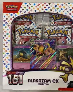 Pokemon Scarlet & Violet 151 Alakazam EX Collection Box New Factory Sealed 🔥 - Image 2