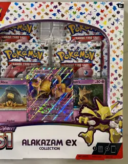 Pokemon Scarlet & Violet 151 Alakazam EX Collection Box New Factory Sealed 🔥 - Image 3