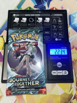 Heavy! Over 22.34 Gram Pokemon Journey Together Booster Pack Sealed - Image 1