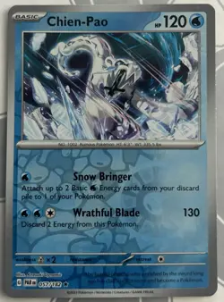 Chien-Pao 057/182 & Milotic 036/182 - Paradox Rift - Pokemon - Reverse Holo Rare - Image 1