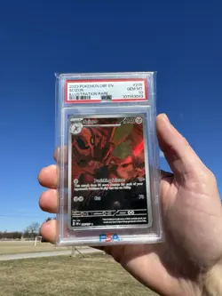 Pokemon TCG Scizor 205/197 Obsidian Flames Illustration Rare Holo PSA 10 - Image 2