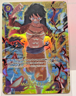 Monkey D. Luffy OP09-119 SEC One Piece Emperors in the New World English NM - Image 1