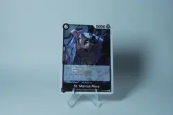 One Piece TCG St. Marcus Mars OP13-091 Rare English NM - Image 1
