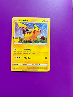 Pikachu SWSH039 SWSH: Sword & Shield Promo Cards Holo - Image 1