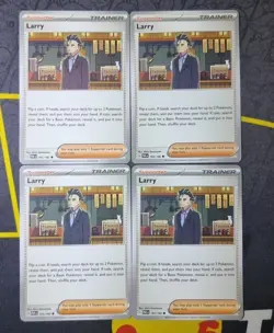 Pokemon Card Larry - 165/182 - Paradox Rift - ×4 Trainer Playset - Image 1