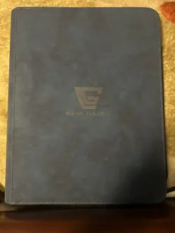 Gemloader Premium Toploader Card Binder 3x4" 216 Pockets Pokemon Cards - Image 1