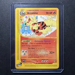 Arcanine #2/147 Rare Eng Aquapolis E-Series 2002 - Pokemon Nintendo Card - Image 1