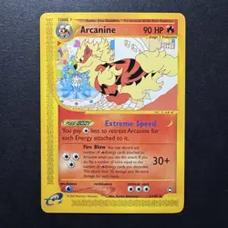 Arcanine #2/147 Rare Eng Aquapolis E-Series 2002 - Pokemon Nintendo Card - Image 2