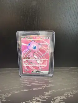 Pokemon Card TCG S Chinese 151C Mew EX 185/151 SR Full Art Holo - US Seller - Image 1