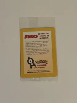 Entei Black Star Promo #34 Movie Promo Pokemon Card Sealed Reverse Holofoil - Image 1