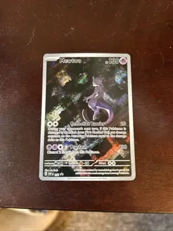 Pokemon Mewtwo 052 Promo Card Scarlet & Violet TCG Near Mint Condition - Image 1