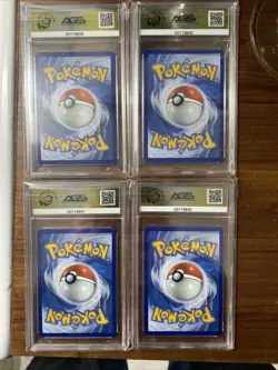 10 And Three 9.5 Pokemon Celebrations Pikachu V-Union Promo Cards AGS Graded Sqt - Image 2