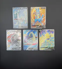 5 Card Pokemon TCG Full Art Lot - Image 1