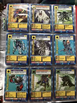 Digimon Cards 1999 Bandai TCG Card Lot 1st Edition Collection Over 100 Cards - Image 3