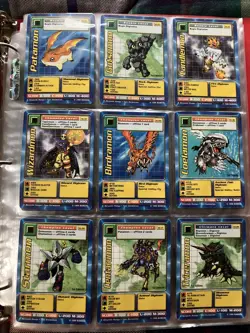 Digimon Cards 1999 Bandai TCG Card Lot 1st Edition Collection Over 100 Cards - Image 4