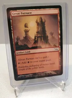 Magic the Gathering MTG - GREAT FURNACE - Mirrodin - Common #282 - Image 1