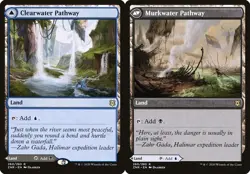 Clearwater Pathway/Murkwater Pathway - MtG Zendikar Rising - R260 NM 2020 - Image 1