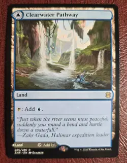 Clearwater Pathway/Murkwater Pathway - MtG Zendikar Rising - R260 NM 2020 - Image 3