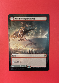 Needleverge Pathway -Zendikar Rising - Borderless - Magic the Gathering -MTG - Image 1