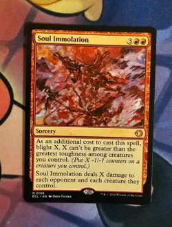 MTG Soul Immolation x1 Near Mint from Lorwyn Eclipsed - Image 1