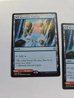 Riverglide Lavaglide Pathway - Zendikar Rising Regular - Magic the Gathering X2 - Image 2